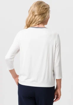 Blusenshirt mit Strickbündchen