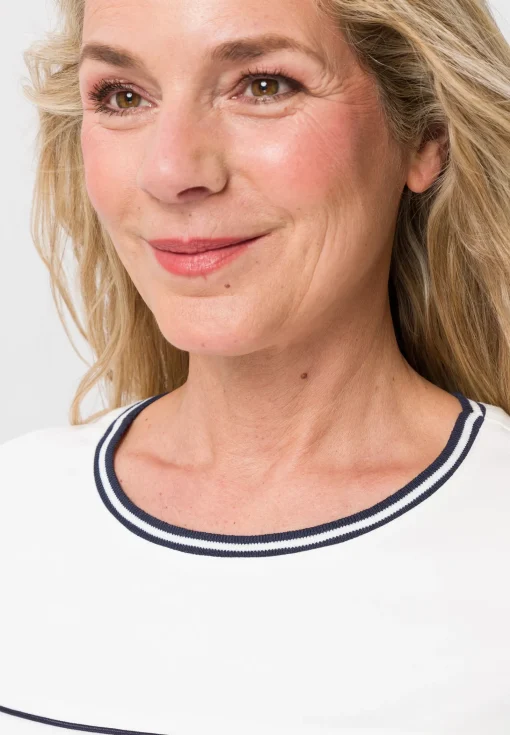 Blusenshirt mit Strickbündchen