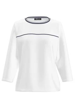 Blusenshirt mit Strickbündchen