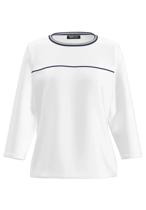 Blusenshirt mit Strickbündchen