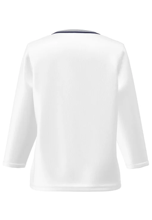 Blusenshirt mit Strickbündchen