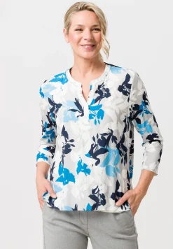 Blusenshirt mit tollem Blütendruck