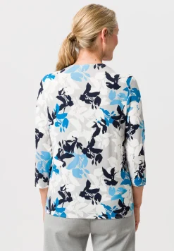 Blusenshirt mit tollem Blütendruck