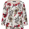 Blusenshirt mit variablem Saumbund