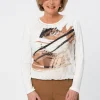 Blusenshirt mit Zierstich