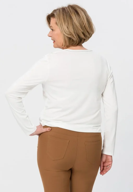 Blusenshirt mit Zierstich
