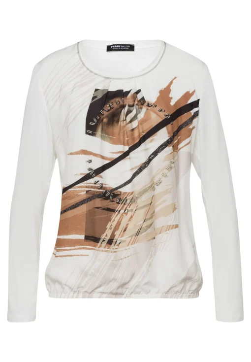 Blusenshirt mit Zierstich