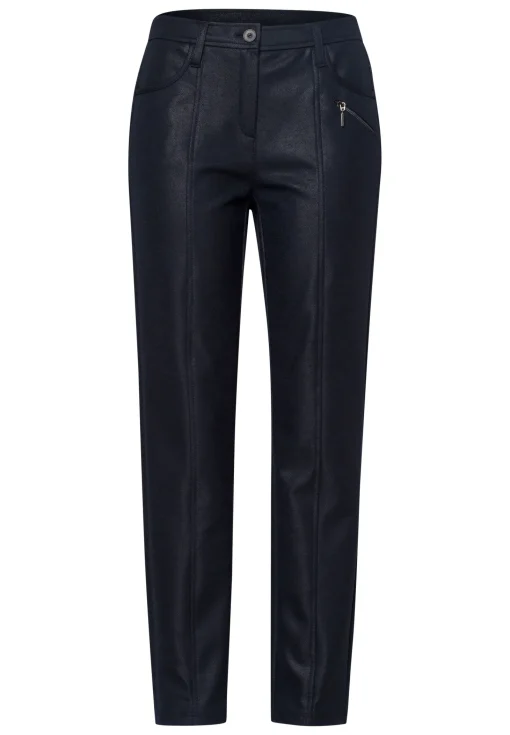 Hose BRENDA mit effektvollem Tascheneingriff