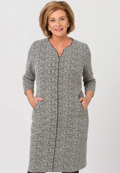 Kleid mit Leistentaschen