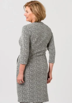 Kleid mit Leistentaschen