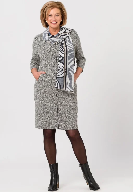 Kleid mit Leistentaschen
