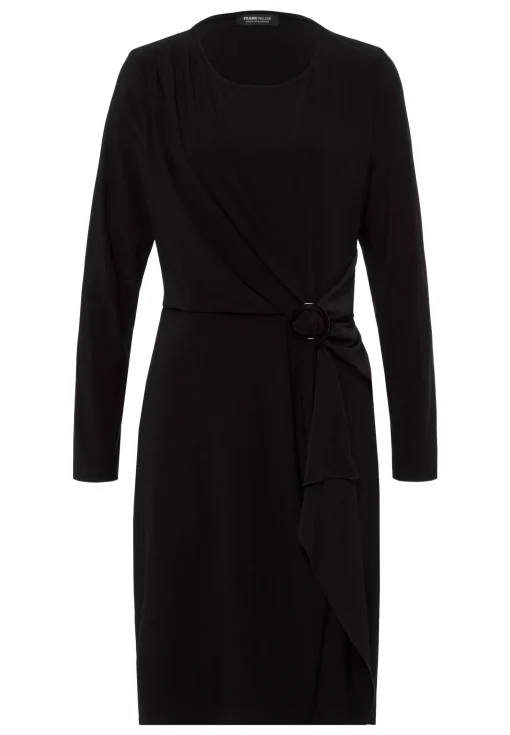 Kleid mit weich fließenden Volants