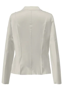 Leichtjacke aus pflegeleichtem Stretchlederimitat
