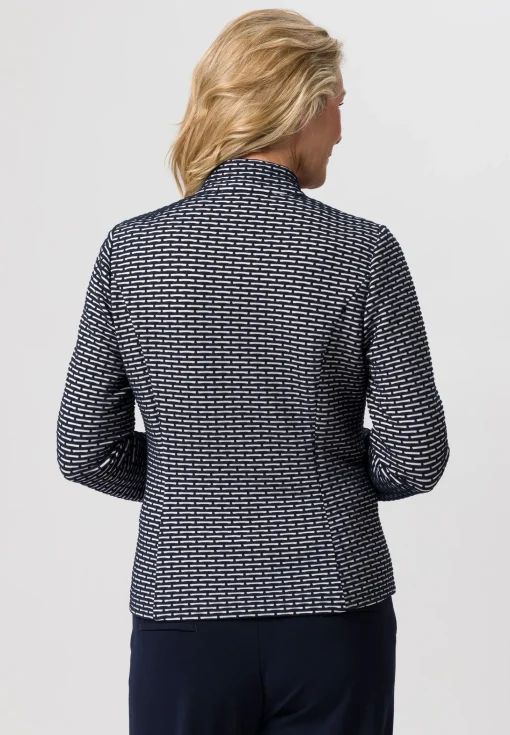 Leichtjacke mit schmeichelndem Kragen