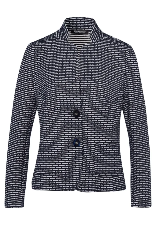 Leichtjacke mit schmeichelndem Kragen