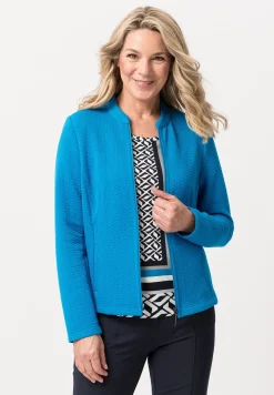 Leichtjacke mit tonigem Reißverschluss
