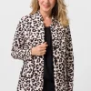 Longjacke mit modischen Knöpfen