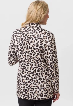 Longjacke mit modischen Knöpfen