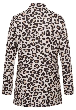 Longjacke mit modischen Knöpfen