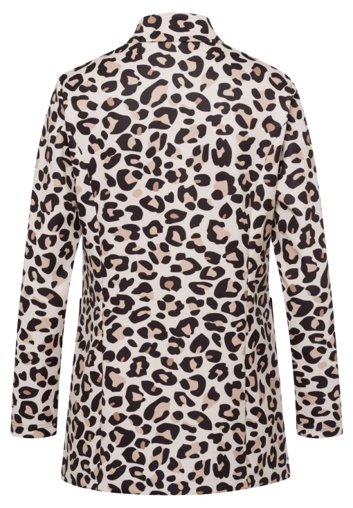 Longjacke mit modischen Knöpfen