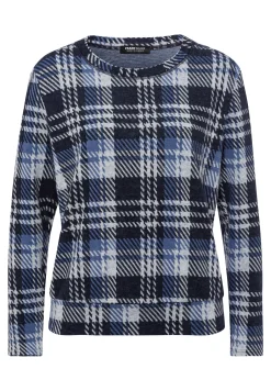 Pullover mit modischem Karo