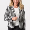 Reversblazer mit abgerundetem Saum