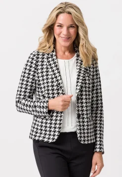 Reversblazer mit abgerundetem Saum