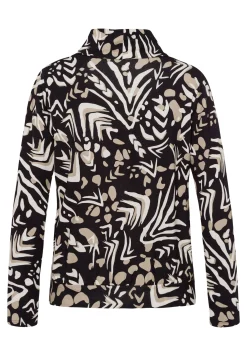 Rollkragenshirt mit Saumbund