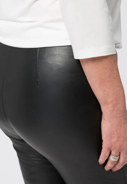 Schlupfhose in Lederoptik