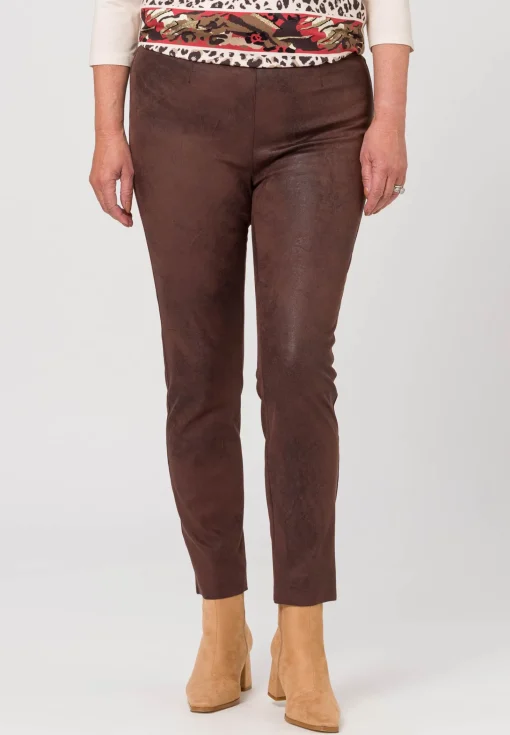 Schlupfhose MIA im Leder-Look