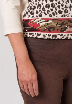 Schlupfhose MIA im Leder-Look