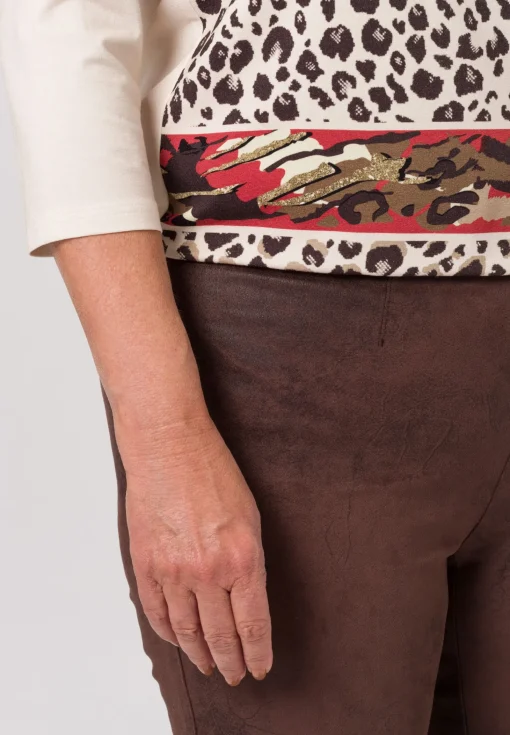Schlupfhose MIA im Leder-Look