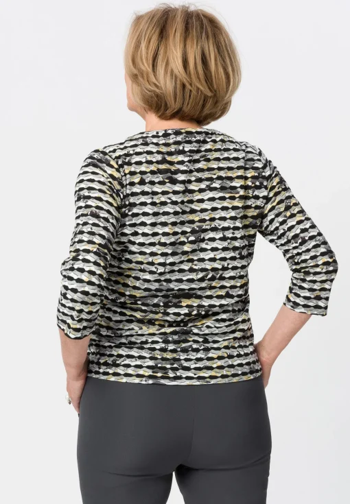 Shirt aus fancy Jersey