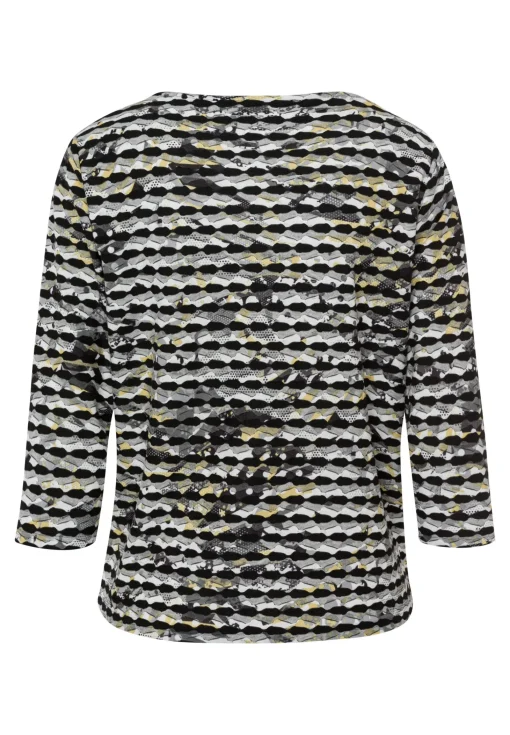 Shirt aus fancy Jersey