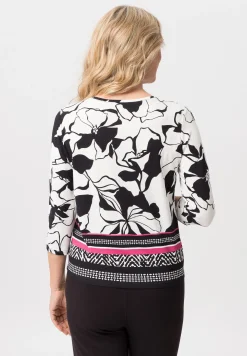 Shirt mit 3/4 Ärmeln