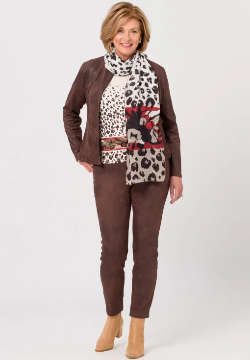 Shirt mit Ablaufprint