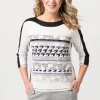 Shirt mit exklusivem graphischem Print