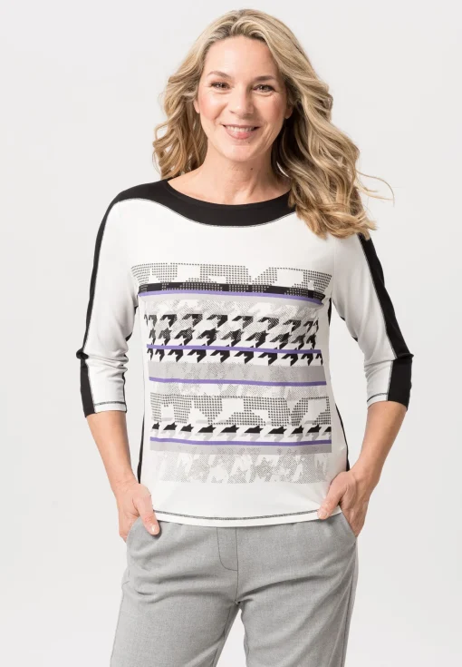 Shirt mit exklusivem graphischem Print