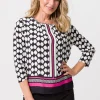 Shirt mit femininer Kräuselung