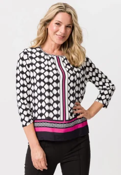 Shirt mit femininer Kräuselung