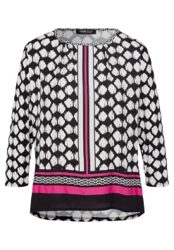 Shirt mit femininer Kräuselung