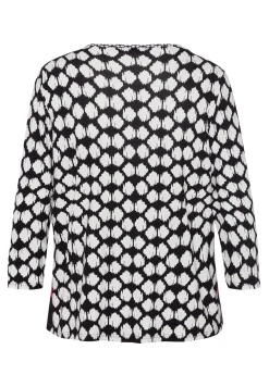 Shirt mit femininer Kräuselung