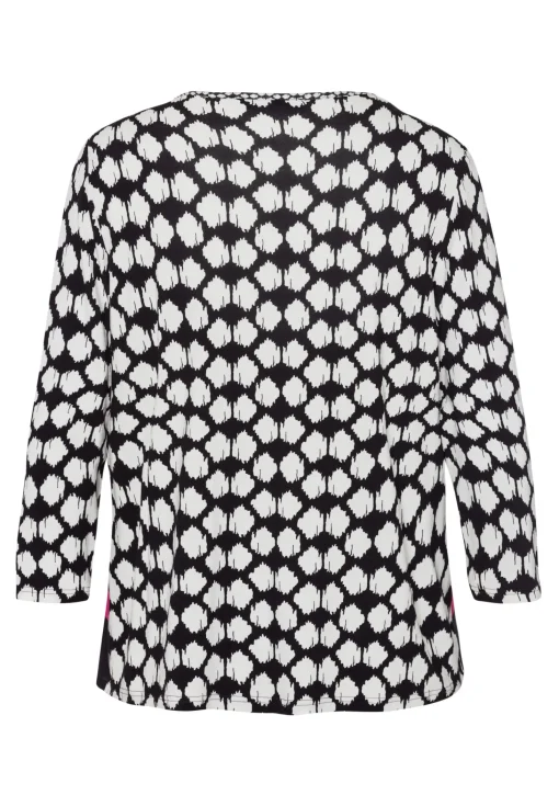 Shirt mit femininer Kräuselung
