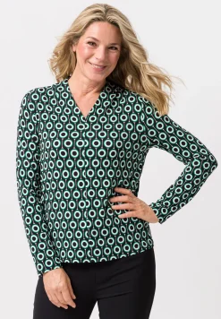 Shirt mit modernem Print