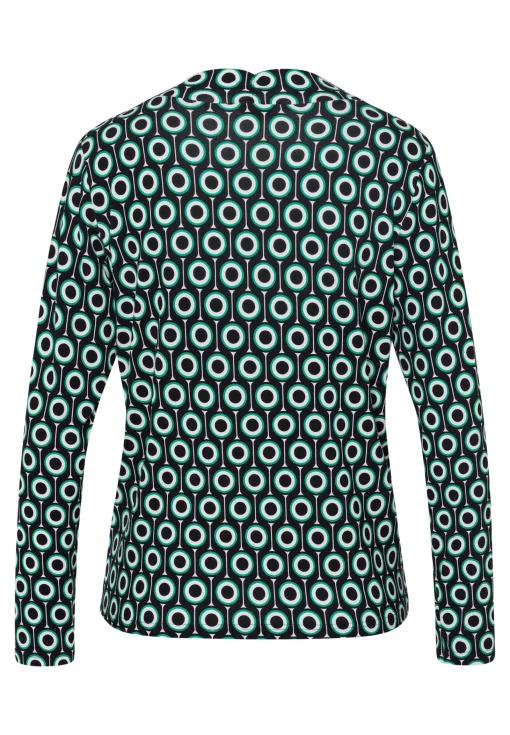Shirt mit modernem Print