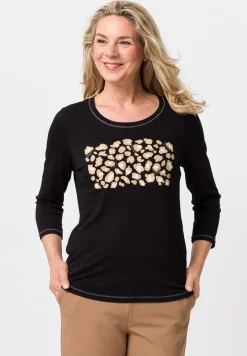 Shirt mit modernem Printmotiv