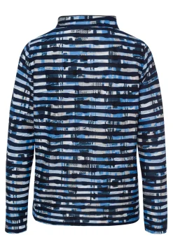 Shirt mit modernem Ringelmuster