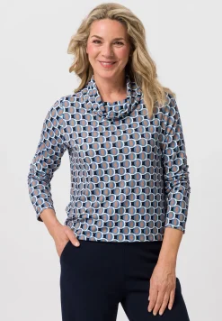Shirt mit modernem Rollkragendesign