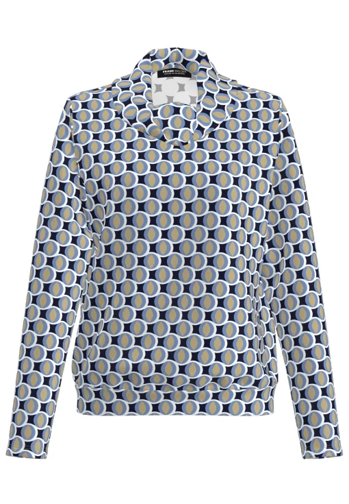 Shirt mit modernem Rollkragendesign