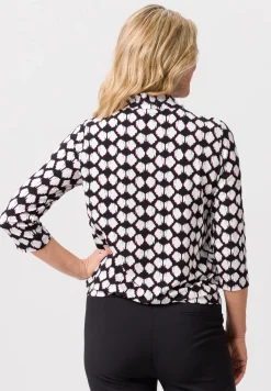 Shirt mit raffinierter Schluppe